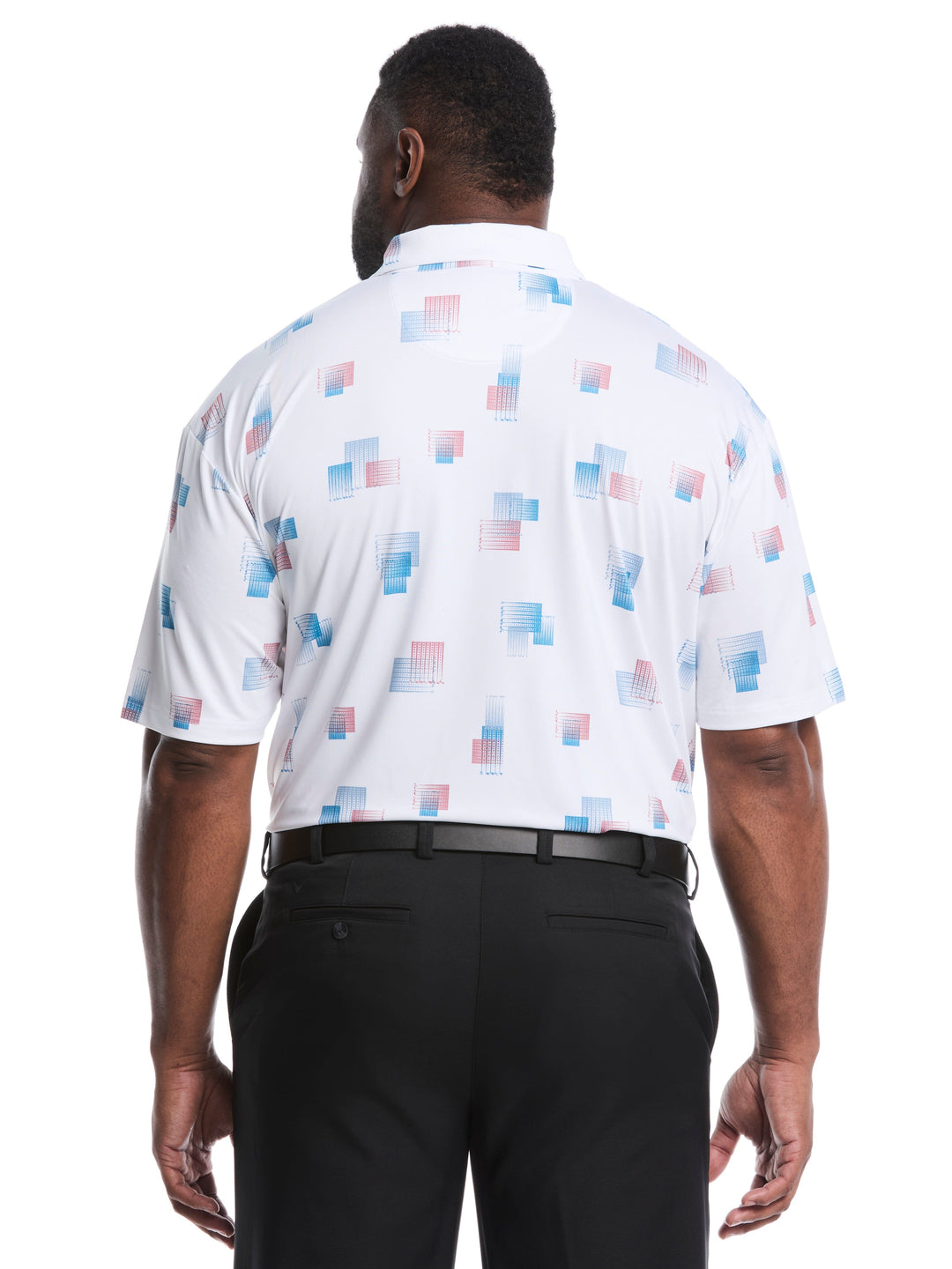 Big & Tall 8 Essential Clubs Print Polo