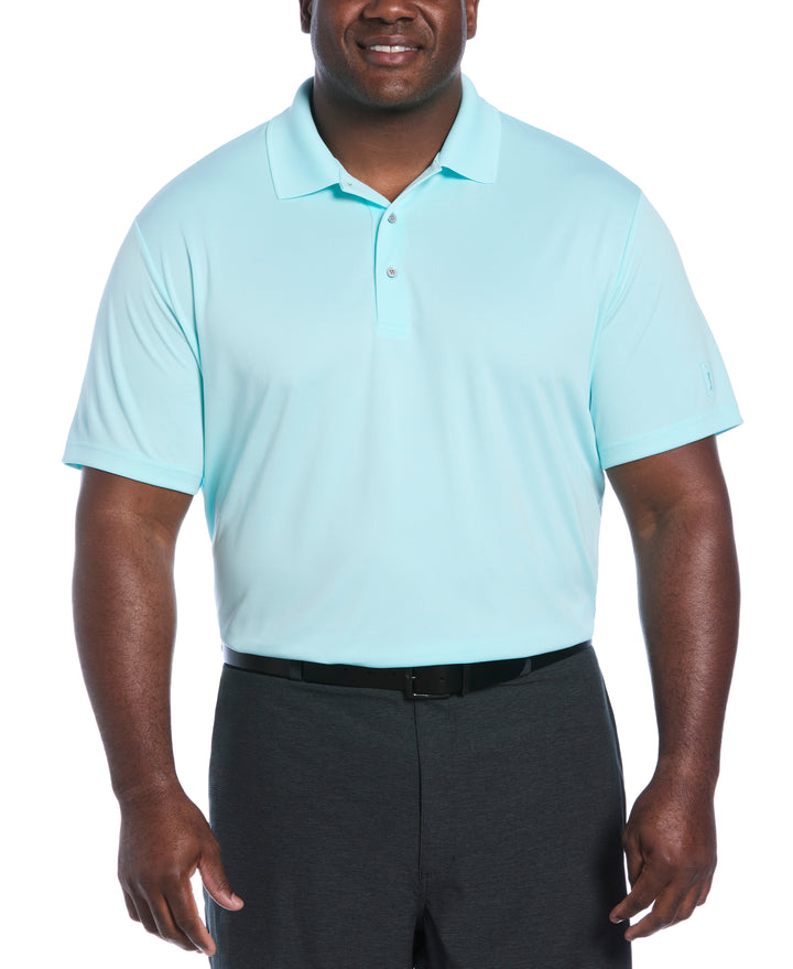 Big & Tall Airflux Mesh Golf Polo (Limpet Shell) 