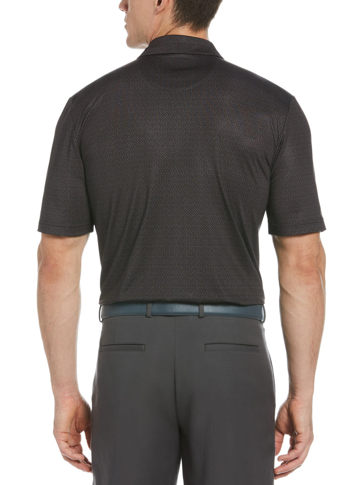 Big & Tall Allover Grid Polo