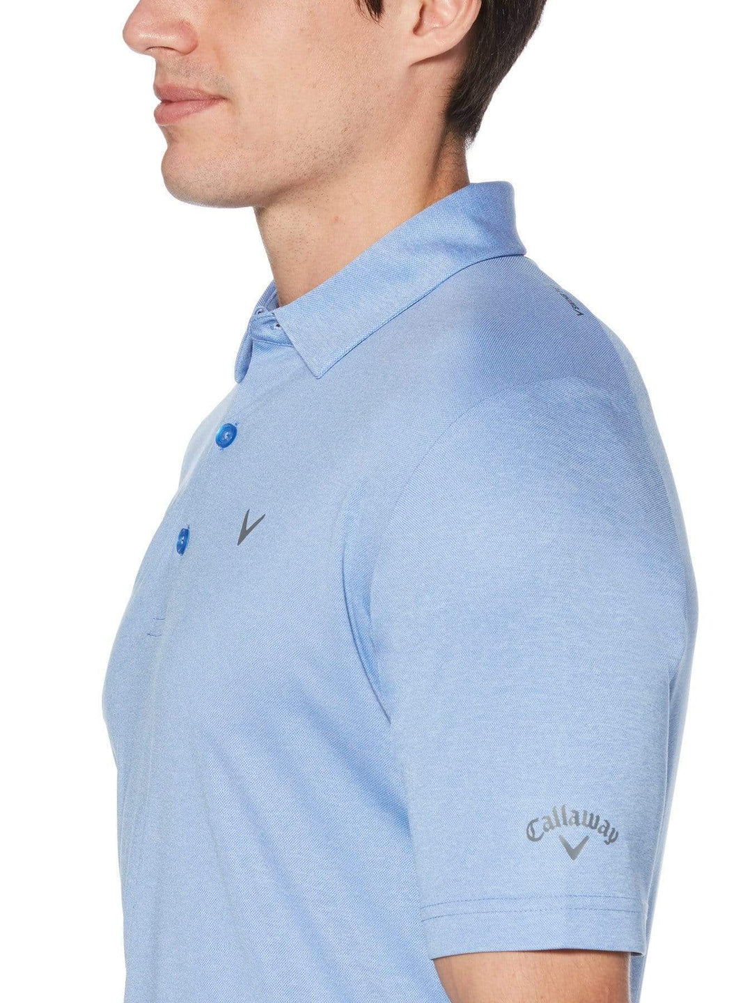 Big & Tall Birdseye Swing Tech™ Polo