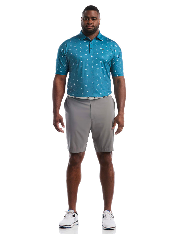 Big & Tall Clubhouse Essentials Print Polo