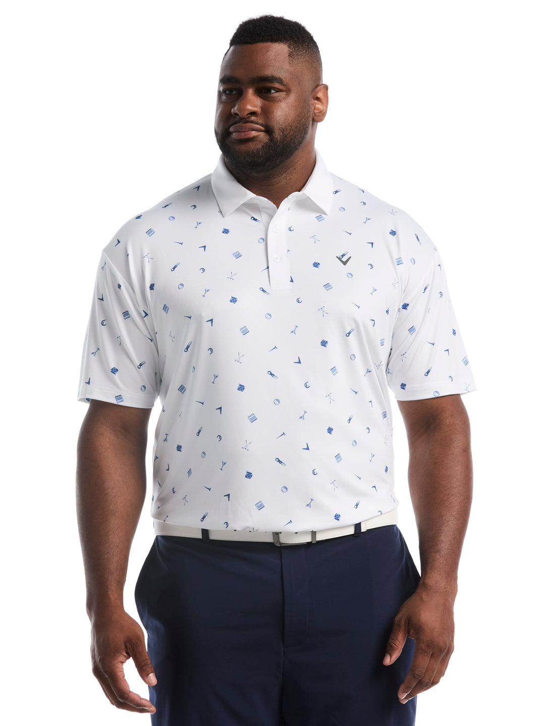Big & Tall Clubhouse Essentials Print Polo