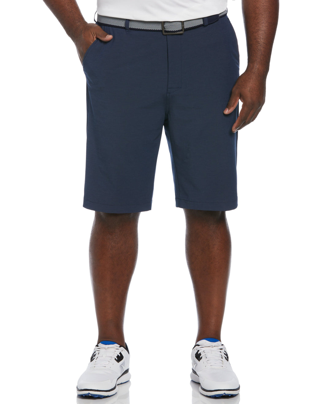 Big & Tall EverPlay Golf Short (Deep Navy Htr) 