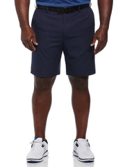 Big & Tall Expandable Waist Flat Front Golf Short