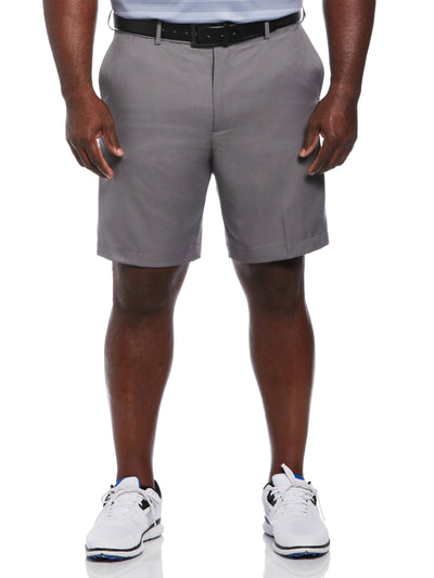 Big & Tall Expandable Waist Flat Front Golf Short