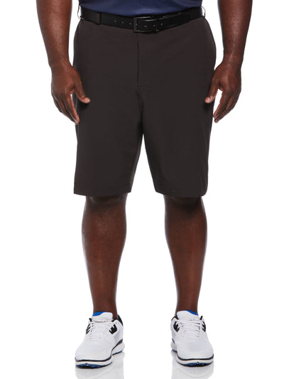 Big & Tall Flat Front Horizontal Textured Golf Short