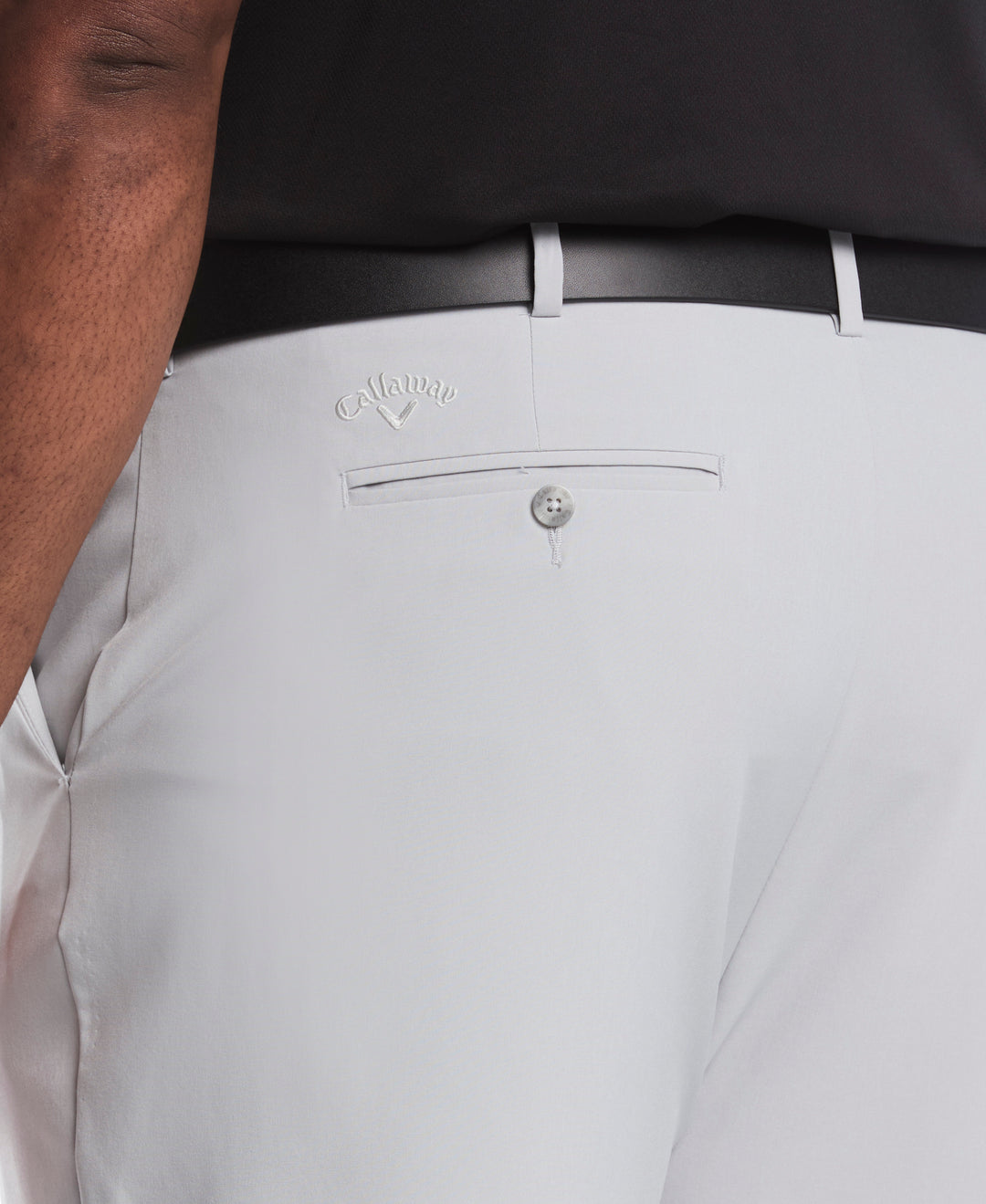 Flat Front Stretch Golf Shorts (High Rise) 