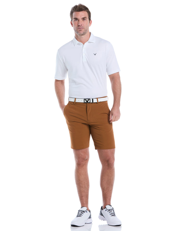 Big & Tall Flat Front Stretch Golf Shorts | 10" Inseam