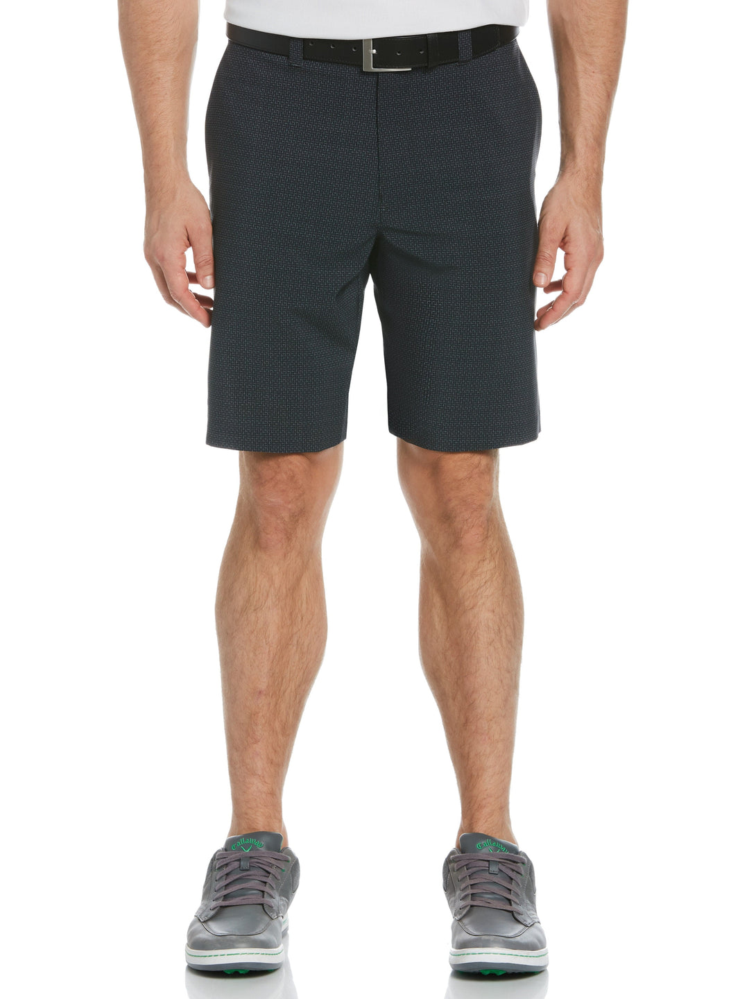 Big & Tall Grid Print Short