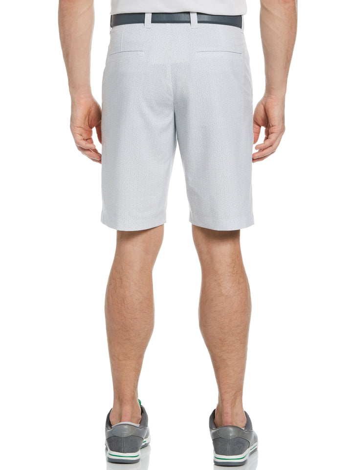 Big & Tall Grid Print Short