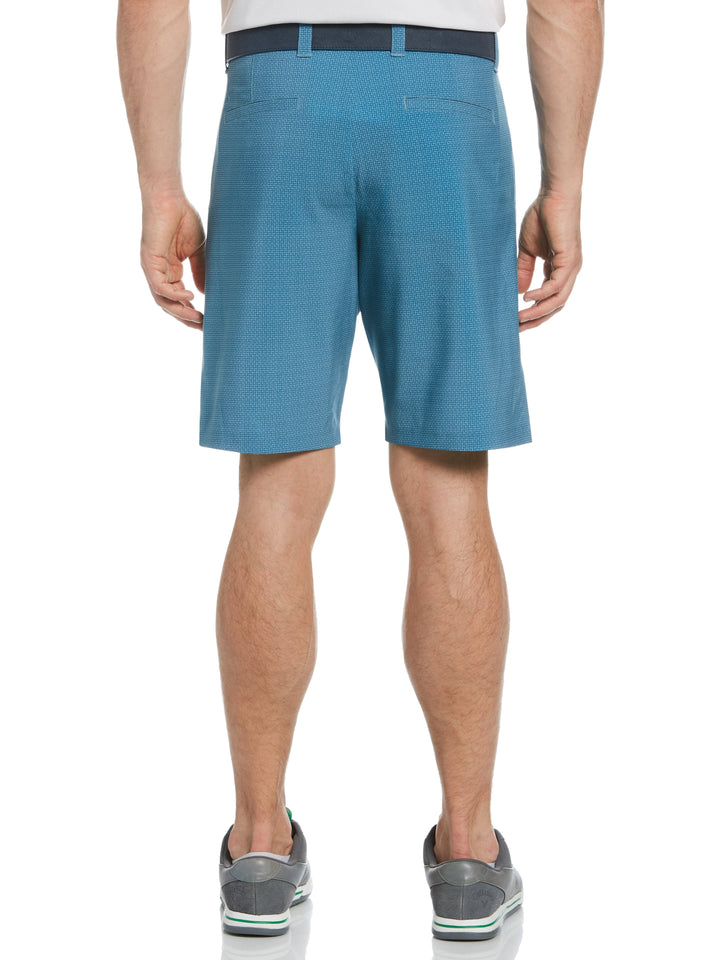 Big & Tall Grid Print Short