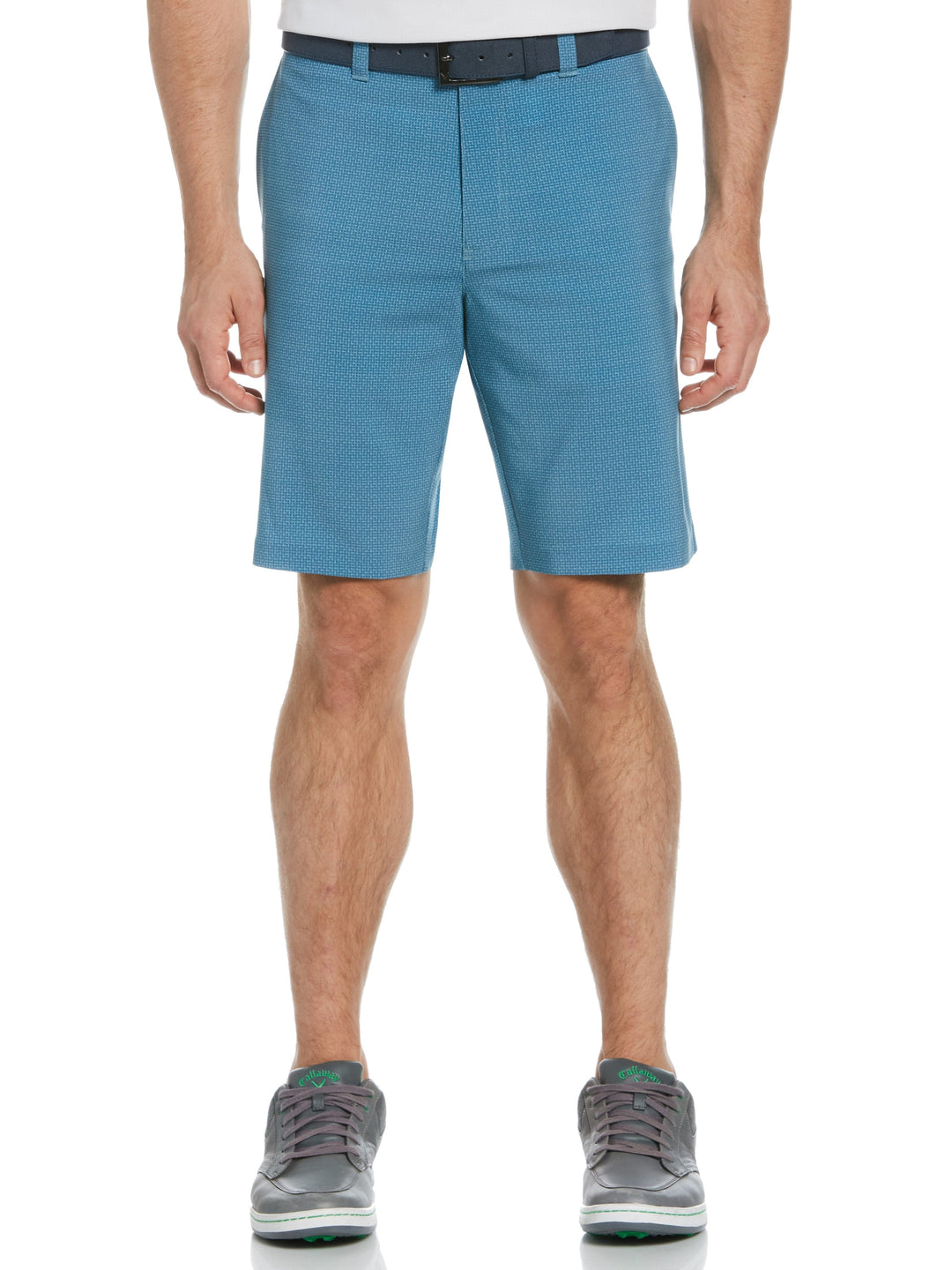 Big & Tall Grid Print Short