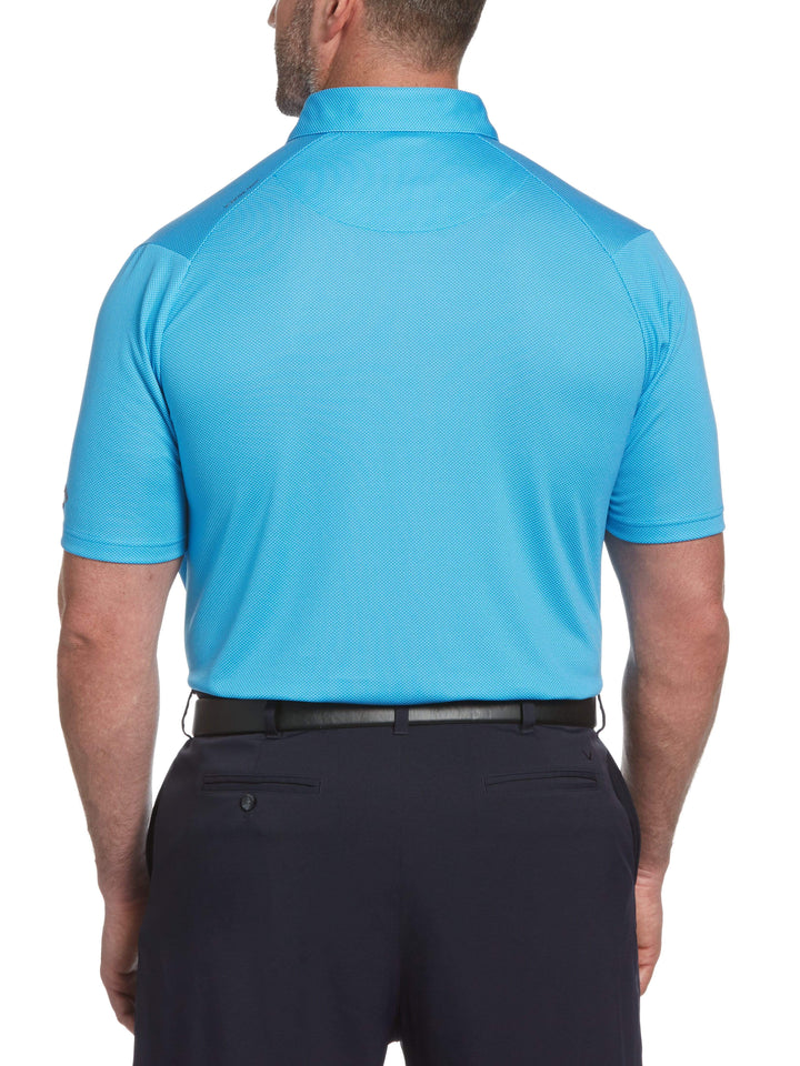 Big & Tall Jacquard Swing Tech™ Polo