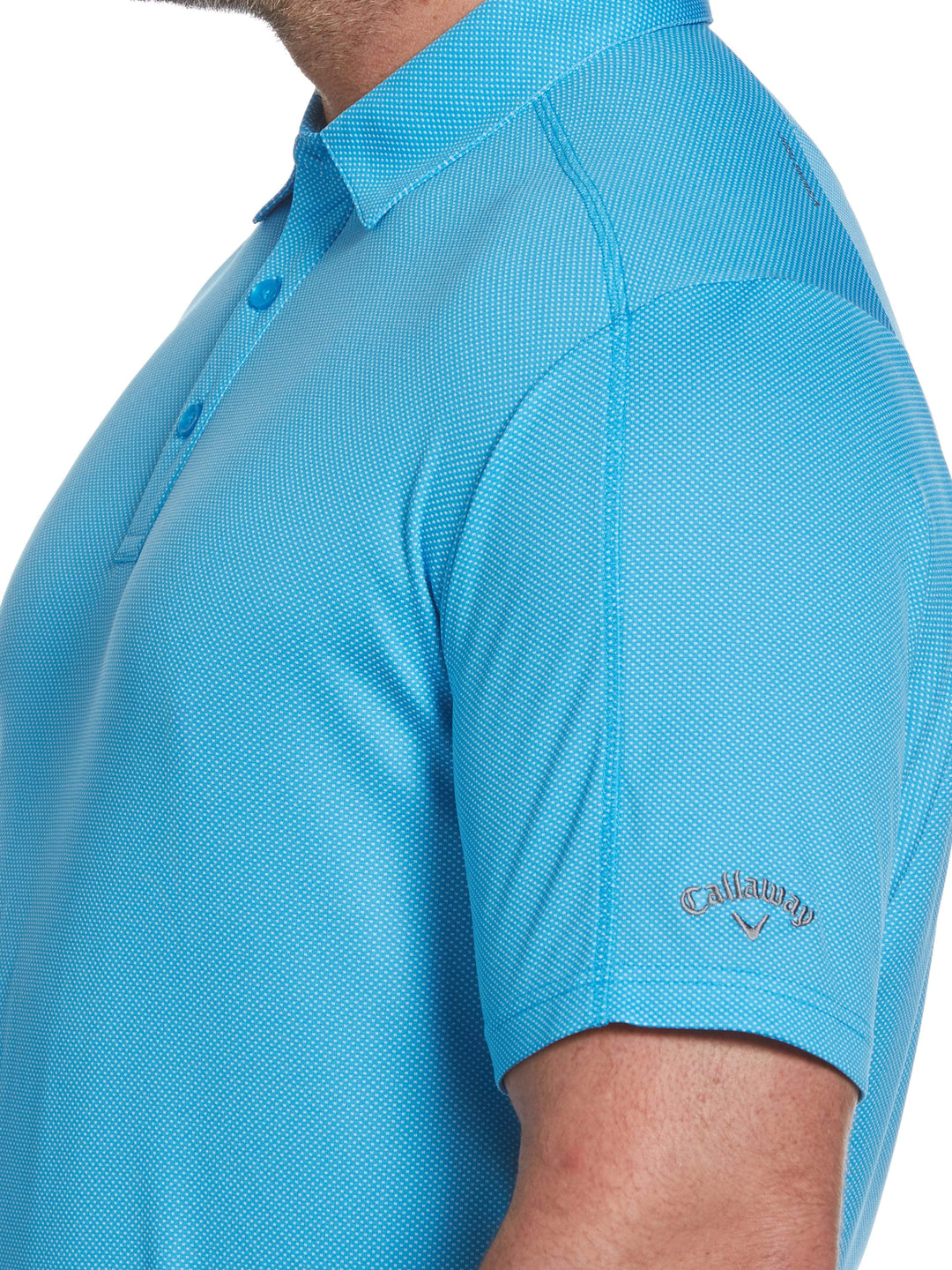 Big & Tall Jacquard Swing Tech™ Polo