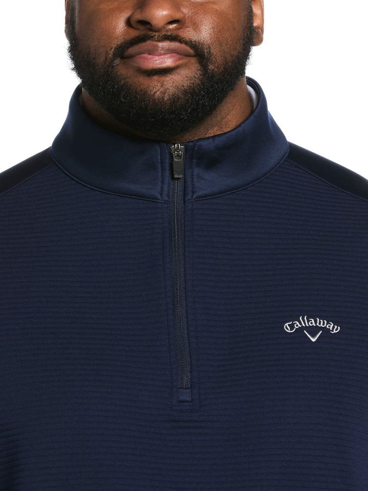 Big & Tall Ottoman Quarter Zip
