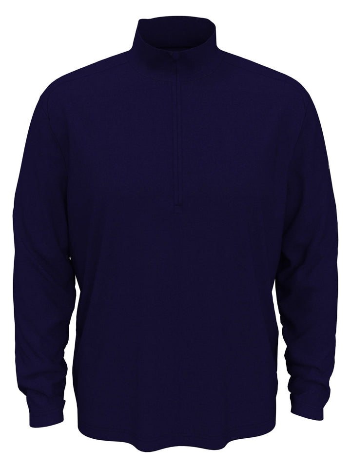 Mens 1/4 Zip Pullover (Peacoat) 