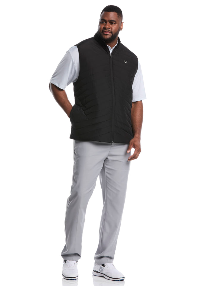 Big & Tall Quilted Golf Puffer Vest