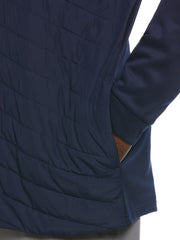 SMU LS QUILTED PUFFER JACKET (Peacoat) 