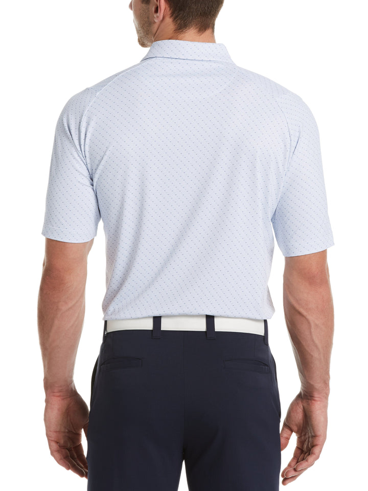 Big & Tall Swing Tech™ Chev Print Polo