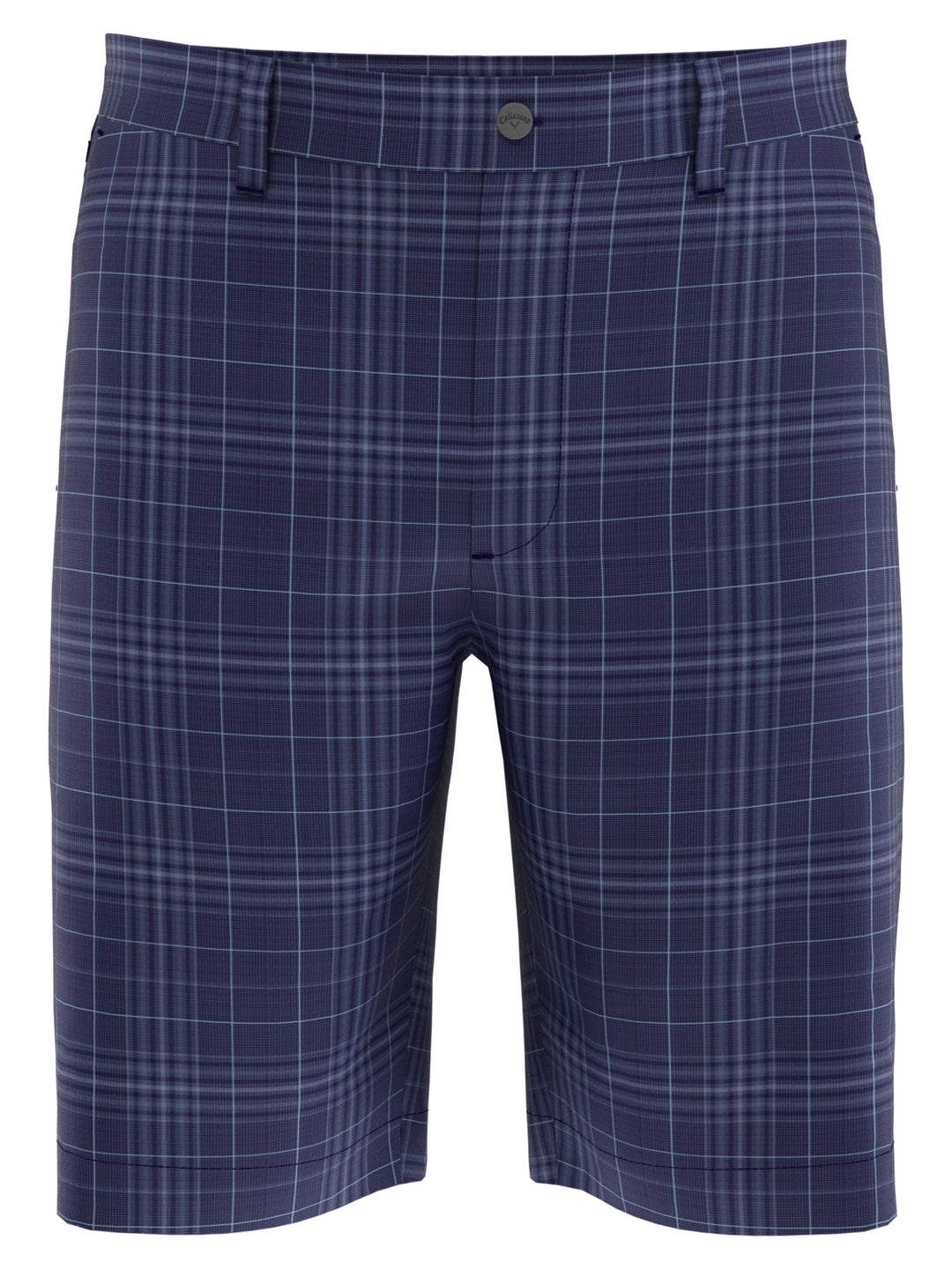 Big & Tall Swing Tech Plaid Ergo Short (Peacoat) 