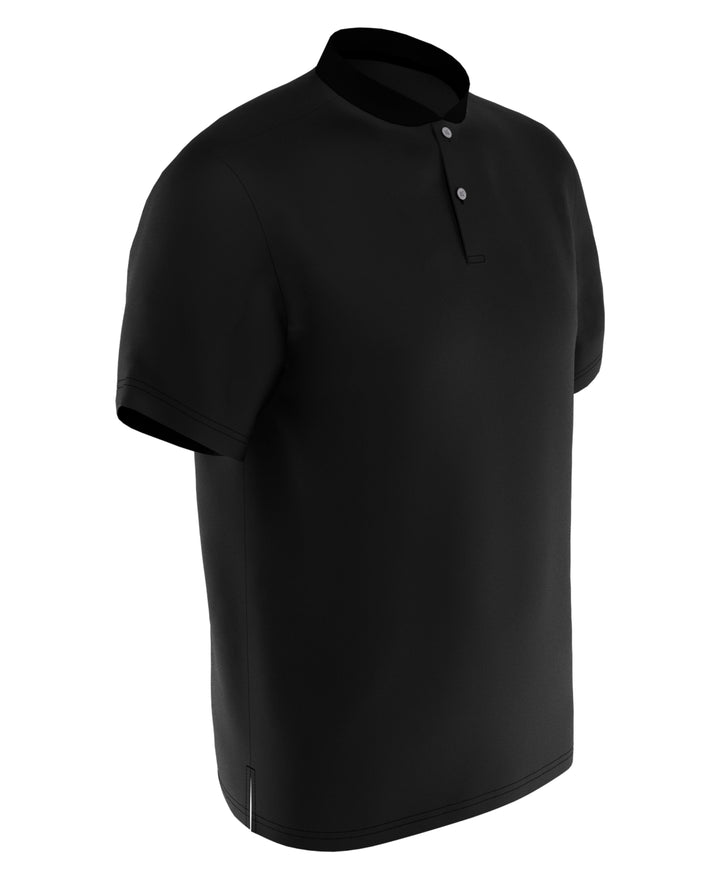 Edge Collar Pique Golf Polo (Caviar) 