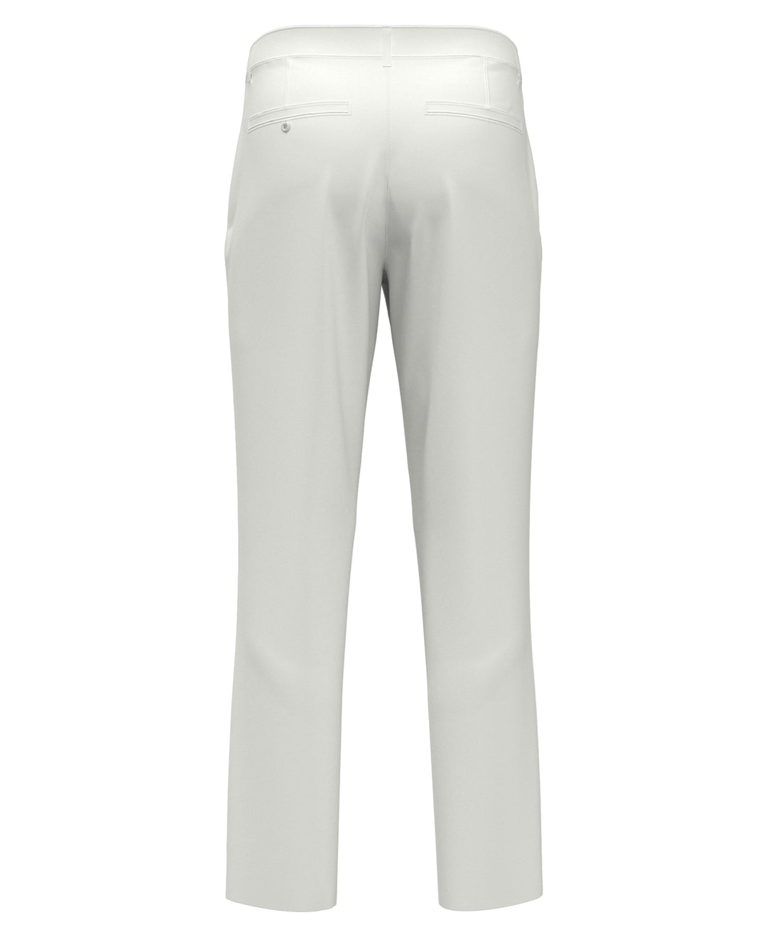 Flat Front Solid Golf Pant (Bright White) 