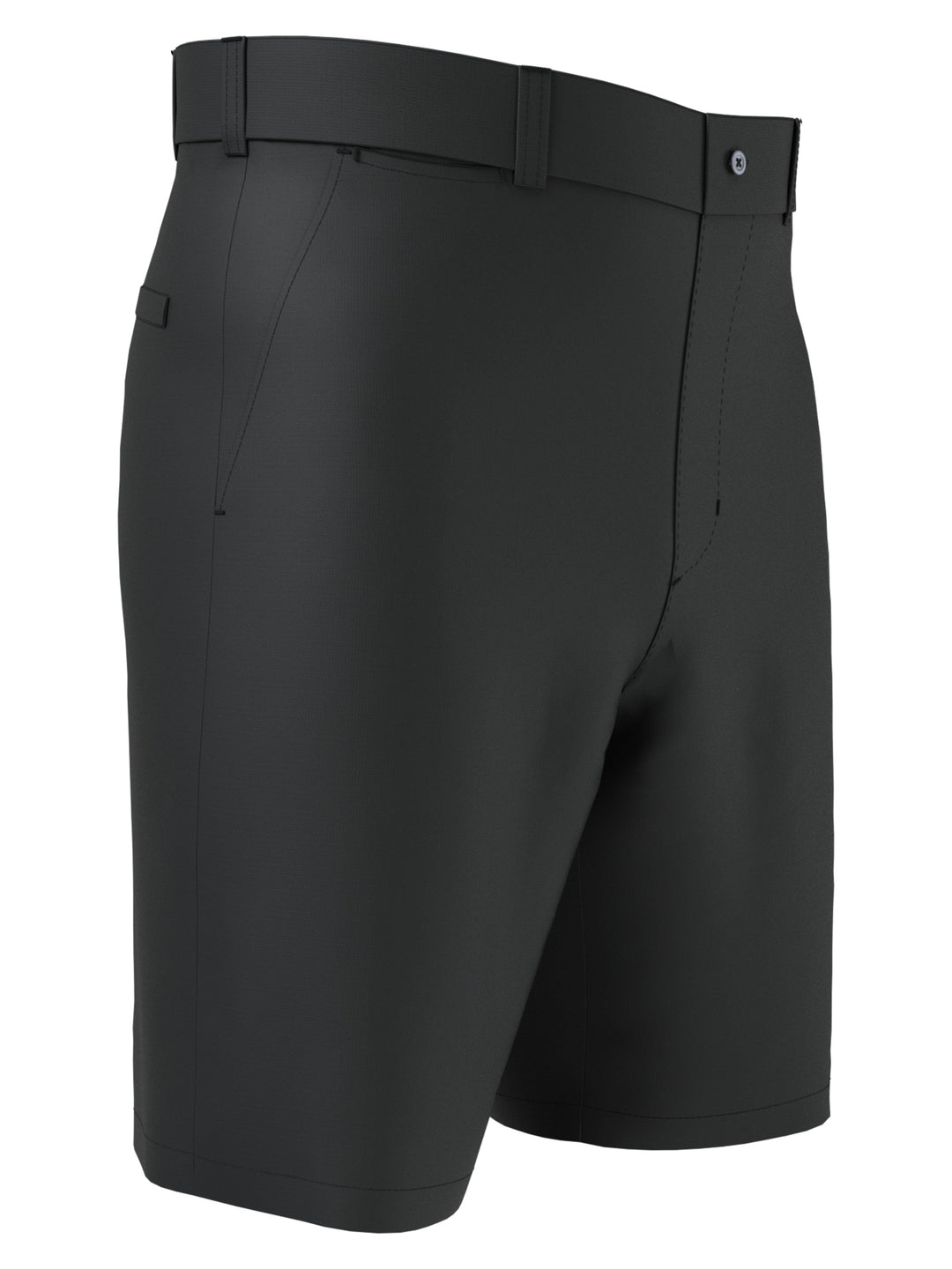 Boy's Flat Front Solid Golf Short
