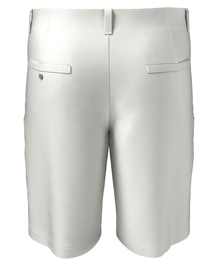 Flat Front Solid Golf Short (Bright White) 