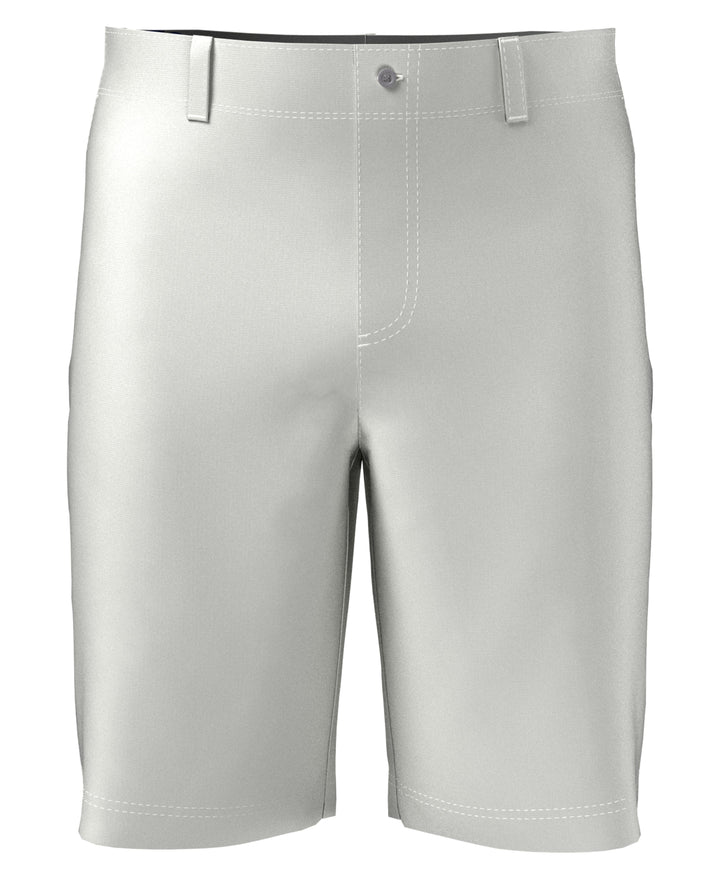 Flat Front Solid Golf Short (Bright White) 