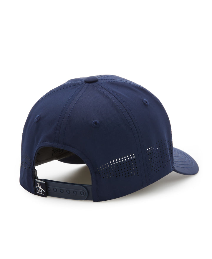Core Ventilated Golf Cap  (Black Iris) 