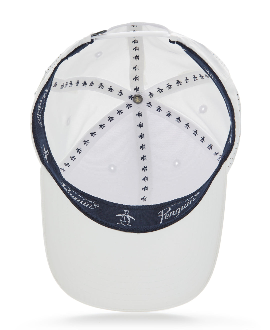 Core Ventilated Golf Cap  (Bright White) 