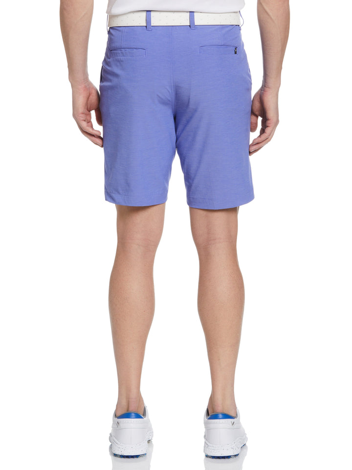Horizontal Texture Flat Front Golf Short (Very Peri Htr) 