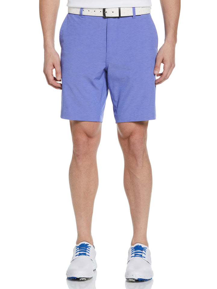 Horizontal Texture Flat Front Golf Short (Very Peri Htr) 