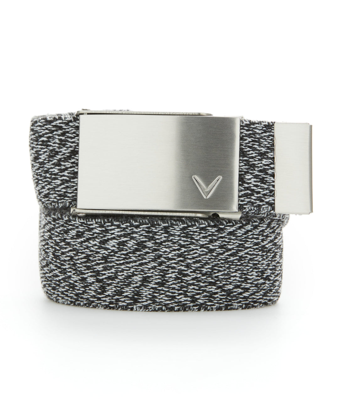 Ladies Stretch Webbed Belt (Black Heather) 