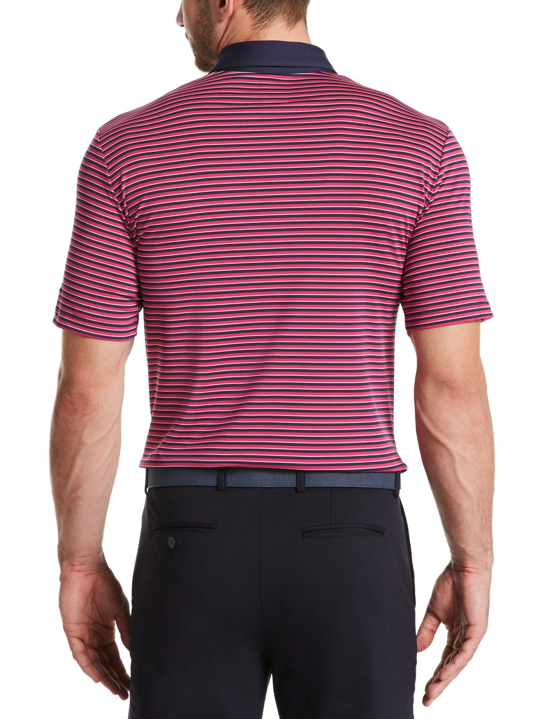 Men's 3-Color Stripe Polo