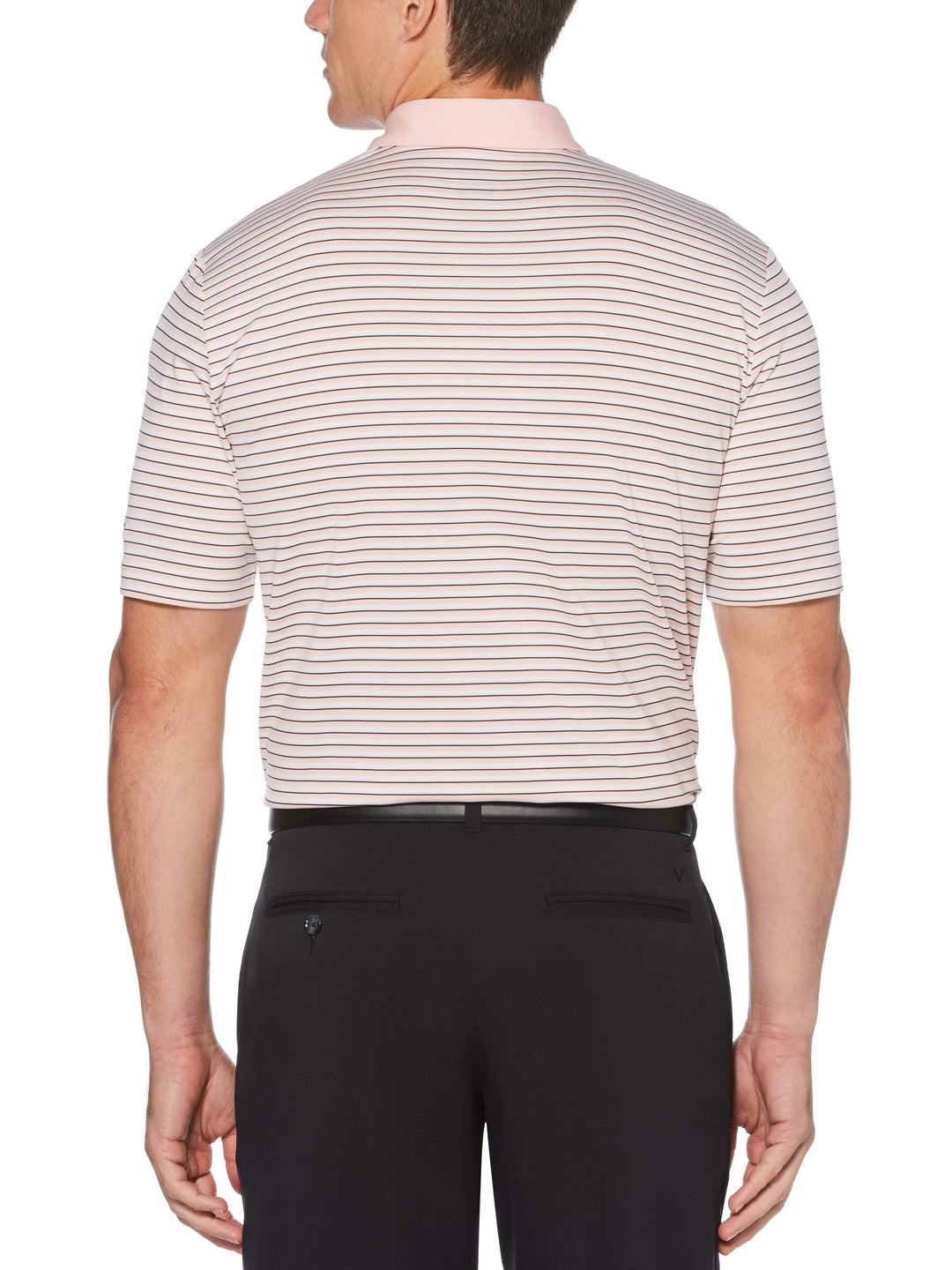 Men's 3-Color Stripe Polo
