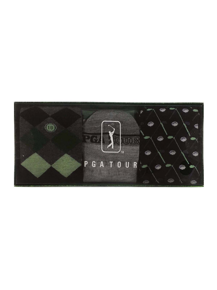 3-Pack Socks Gift Set (Green) 