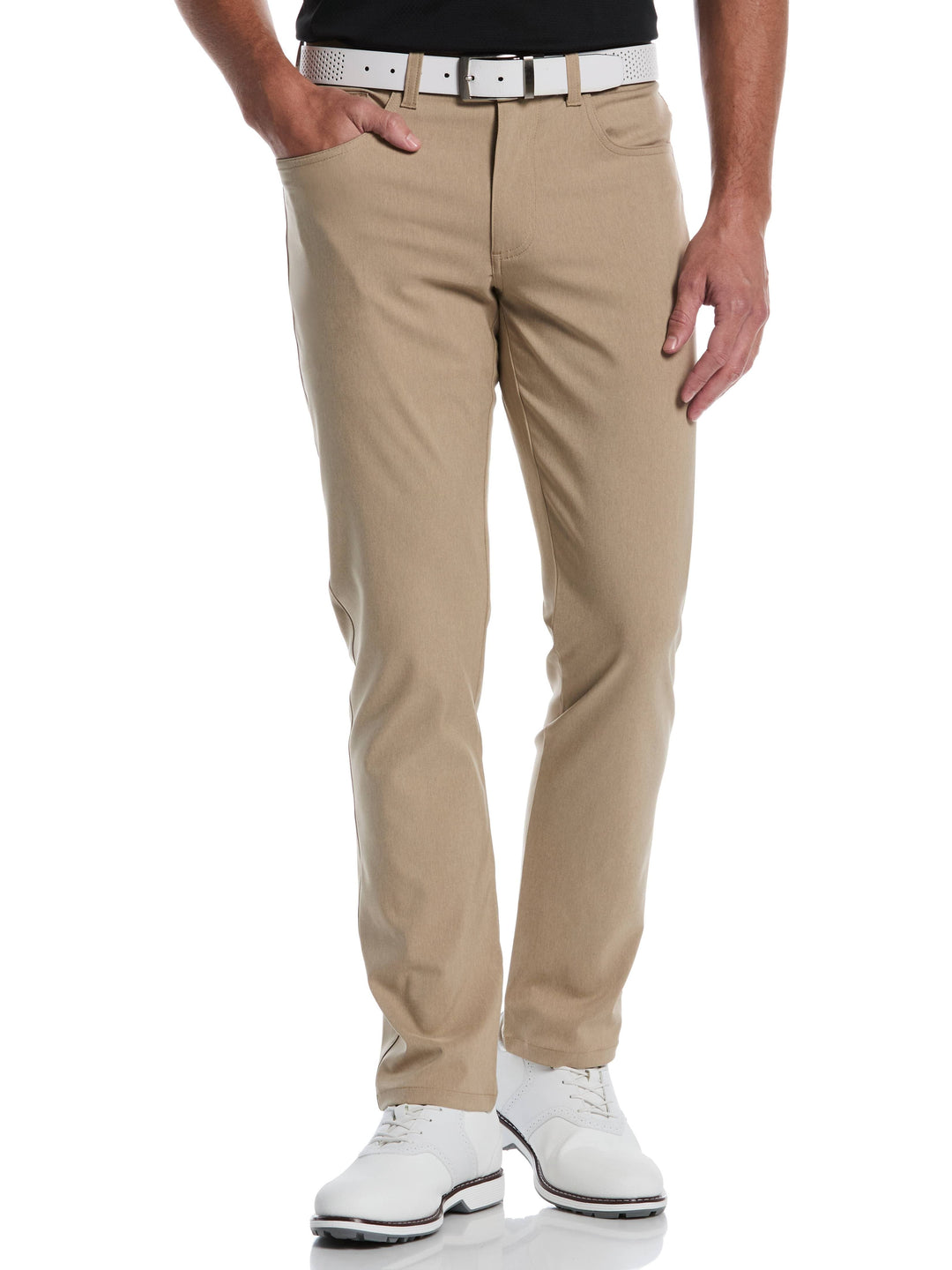 Men's 5 Pocket Adjustable Waistband Pant (Chinchilla)