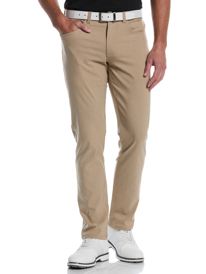 Men's 5 Pocket Adjustable Waistband Pant (Chinchilla)
