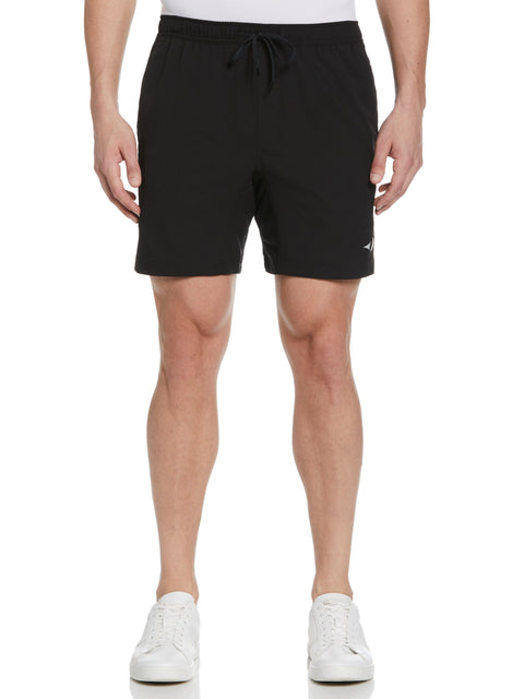 7" Drawstring Tennis Shorts (Caviar) 