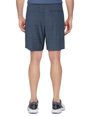 8" LINEAR TEXTURE PRINTED SHORT (Insignia Blue) 