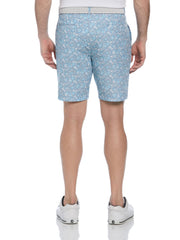 Men's 8" Pineapple Print Woven Golf Shorts