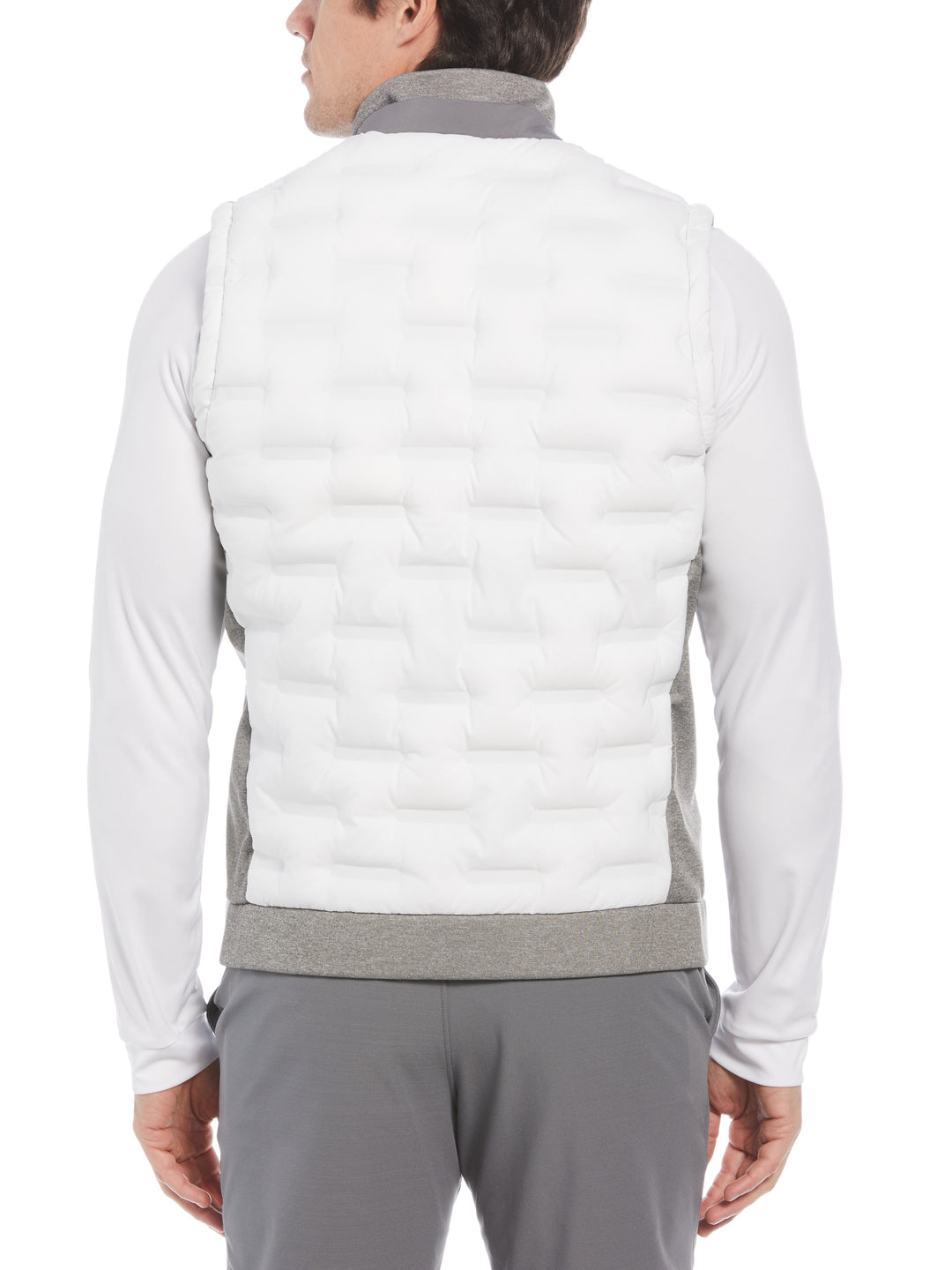Men's 80s Mixed Media Golf Vest