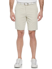 9" Flat Front Golf Short (Silver Lining) 