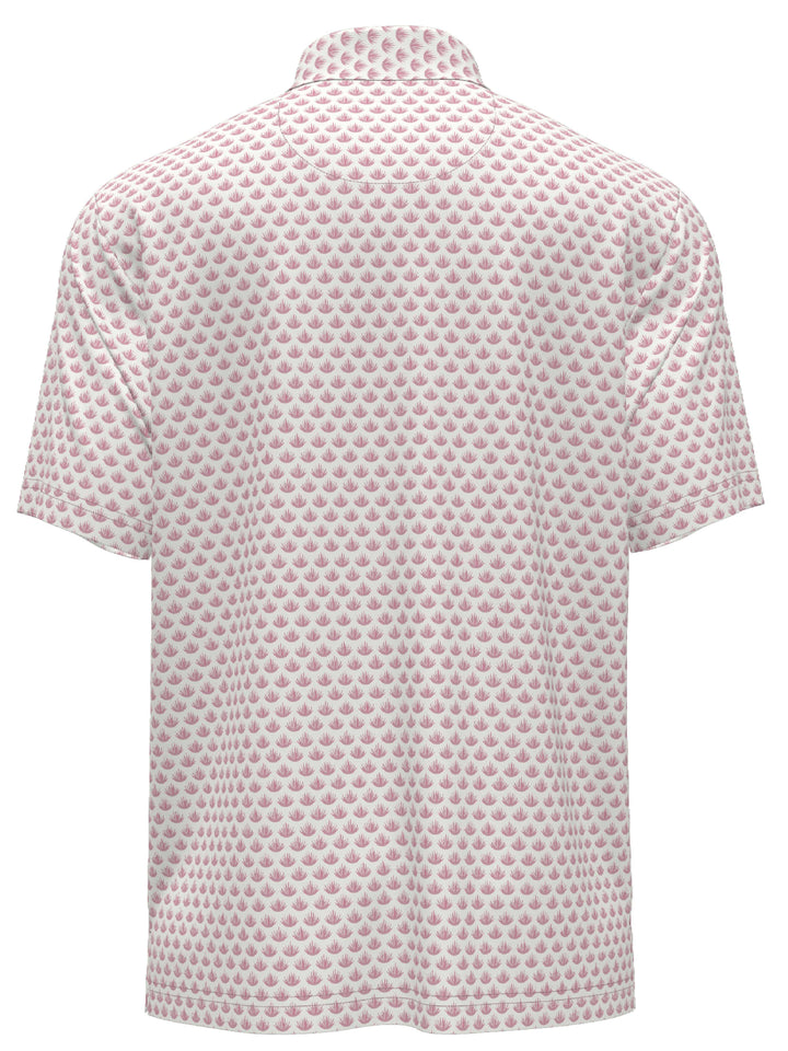 Men's Agave Print Golf Polo