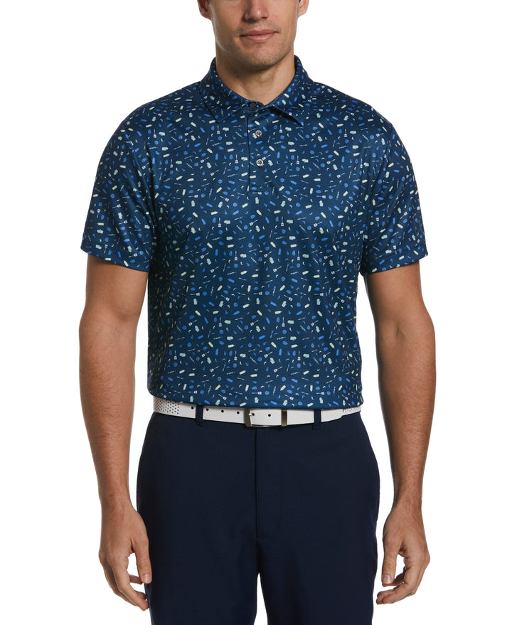 Airflux BBQ Conversational Golf Polo (Poseidon) 