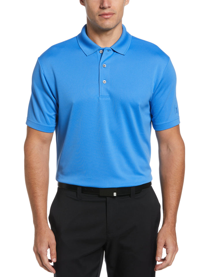 Airflux Solid Mesh Golf Polo (Super Sonic) 