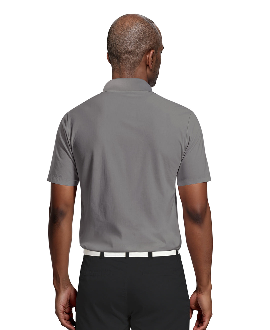 Airflux Solid Mesh Golf Polo (Tradewinds) 
