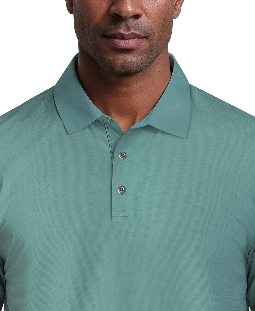 Airflux Solid Mesh Golf Polo (Brittany Blue) 