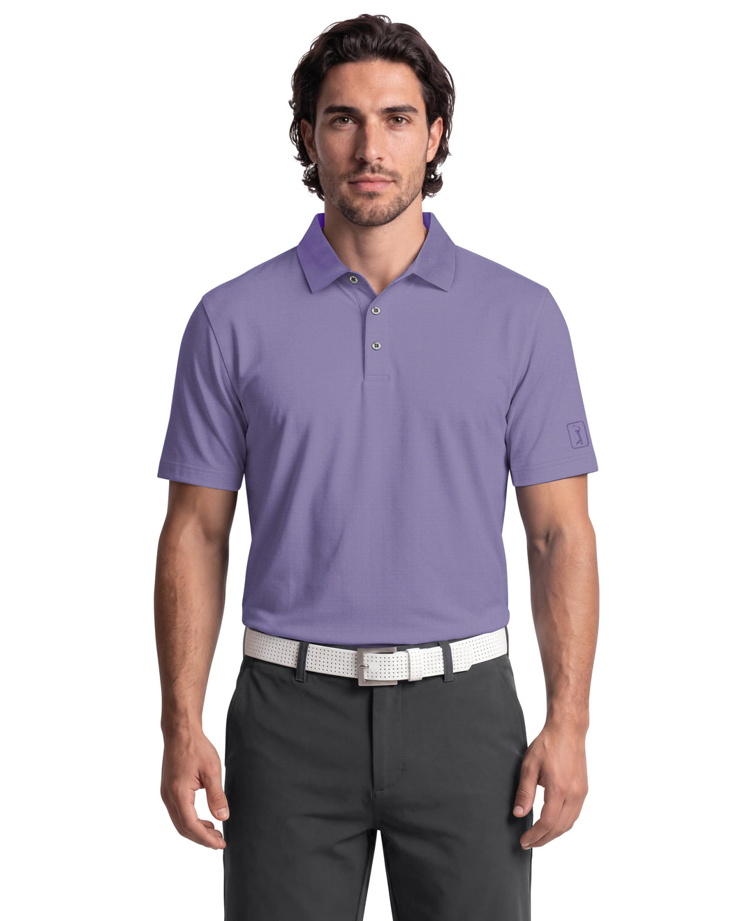 Airflux™ Solid Mesh Golf Polo (Iolite) 